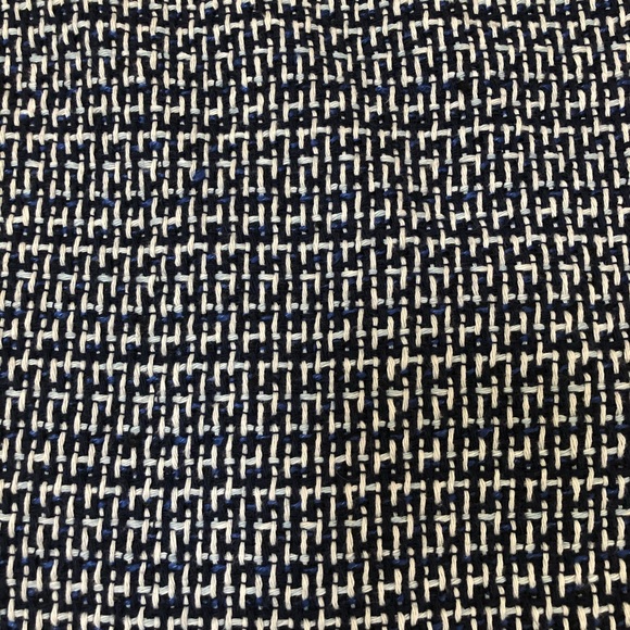 Tory Burch Darren blue & white tweed pencil skirt - Picture 3 of 8